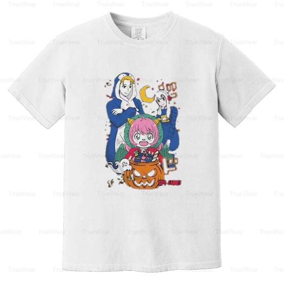 Spy X Family, Anya, Bond, Forger, Loid, Yor, Anime, Manga, Telepath, Cute Comfort Color T-Shirt Unisex, up to 4XL