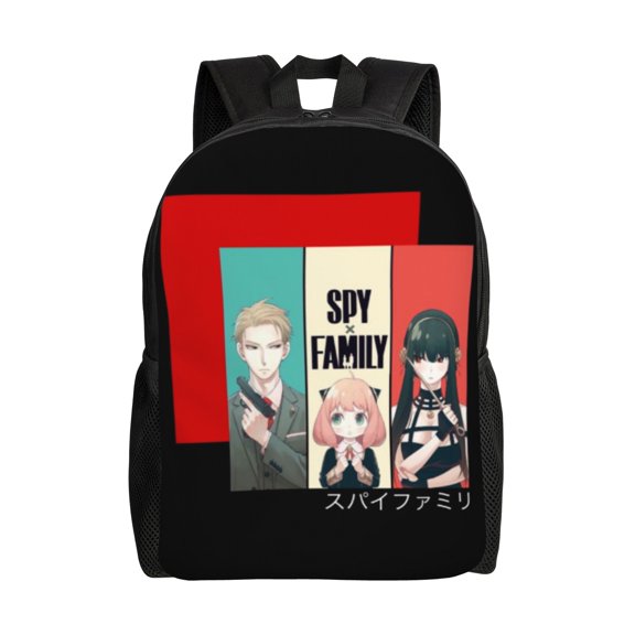 Spy X Family Backpack Casual Daypack Backpacks Large Capacity Shoulder Backpack For Outdoor Travel