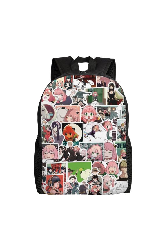 Spy X Family Backpack Laptop Backpack For Women 3d Printing Large Capacity Casual Daypack