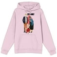 thumbnail image 1 of Spy X Family Forger Family & Logo Long Sleeve Cradle Pink Men's Hooded Sweatshirt-XXL, 1 of 3