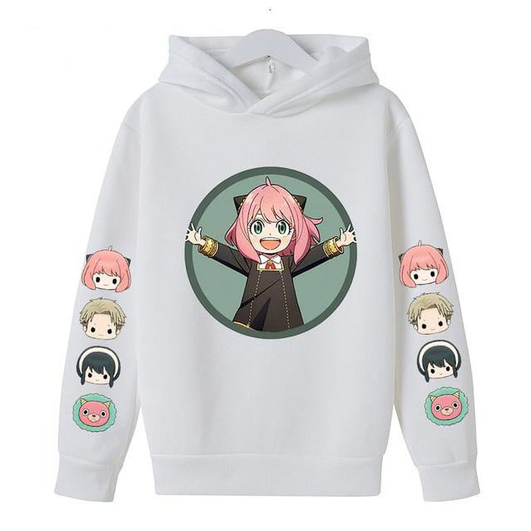 Spy x Family Hoodies - Spy x Family Anya Kawaii Pullover Hoodie