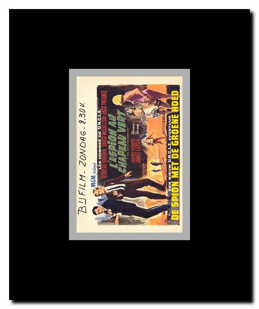 Spy in the Green Hat Framed Movie Poster