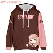 Spy x Family Anya 3D Printing Anime Fashion Hoodie Sweatshirt, Cosplay Sweatshirt for Women Kids