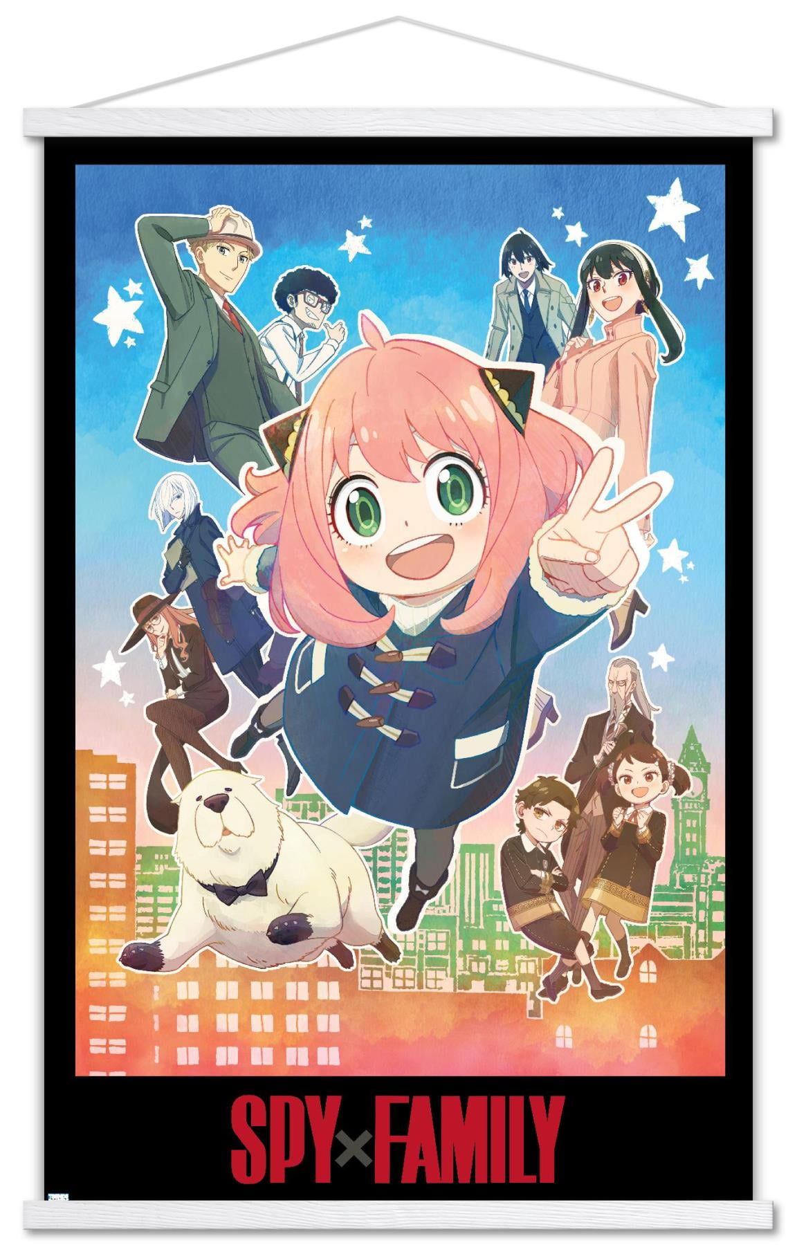 Spy x Family - Anya Key Art Wall Poster with Magnetic Frame