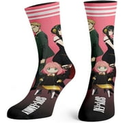 Spy x Family Crew Socks For Men Women Manga Anime Anya Loid Yor Sublimated Socks 1 Pair