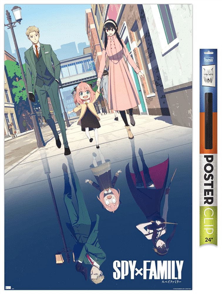 SPY×FAMILY アートパネル Spy x Family - Family Key Art Wall Poster, 22.375