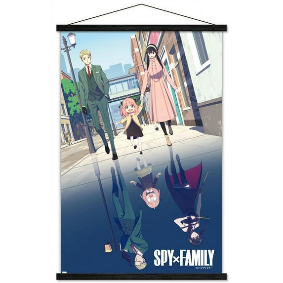 Spy x Family - Family Key Art Wall Poster with Magnetic Frame, 22.375" x 34"