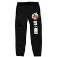 thumbnail image 1 of Spy x Family Logo and Character Family Men's Black Graphic Sweats-Small, 1 of 7