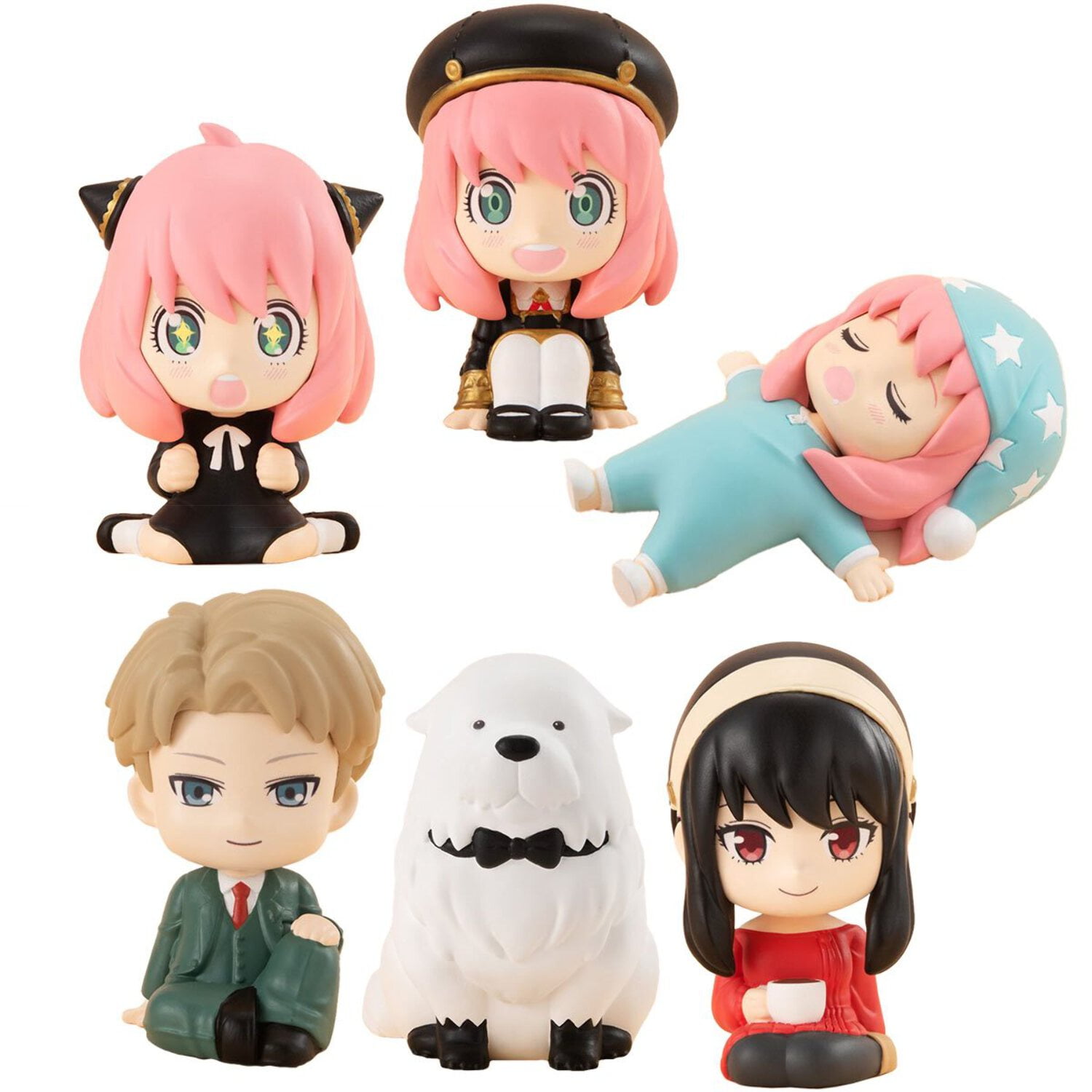 SPY×FAMILY Spy x Family Relaxing Mascot Mini-Figure Case of 10