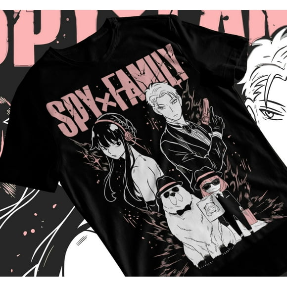 Spy x Family T-Shirt Anime,Loid,Yor,Anya,Bond,Forger,Funny Shirt Tshirt Soft Tee