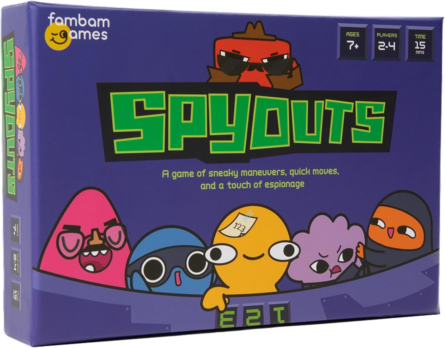 SpyOuts Card Game – a Quick, Fun, Family-Friendly Game for Kids Ages 7 and Up