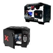 SpyX / Alarm Safe. Top-Secret Gadget For Spy Kids To Protect Your Valuables! Key In Your Secret Code Or Password. Alarm Sounds If Someone Tries To Break In. Stealth Toy Locker For Young Agents!