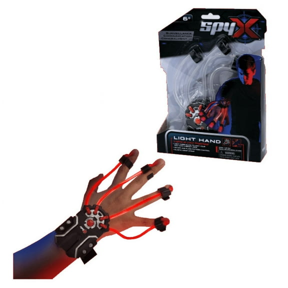 SpyX / Light Hand - LED Light Up Glove Toy for Spy Kids. Cool Flash Light to Navigate in The Dark. Must Have For Any Spy Gear Fan. Ages 6 years and up.