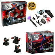 SpyX / Micro Gear Set + Lazer Trap Alarm - 4 Must-Have Spy Tools Attached to an Adjustable Belt + Invisible LED Beam Barrier & Alarm! Jr Spy Fan Favorite & Perfect for Your Spy Gear Collection!