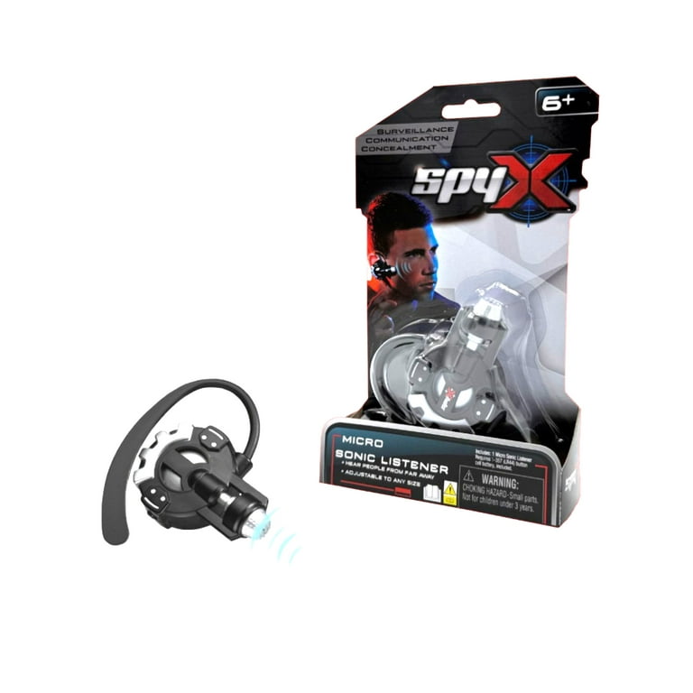 SpyX / Micro Sonic Listener - Spy Toy Listening Device with Over