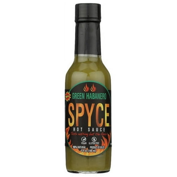 Spyce Hot Sauce Green Habanero (12 Pack) 5 fl oz