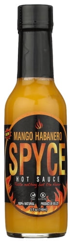 (12 Pack) Spyce Hot Sauce Mango Habanero 5 Fl Oz