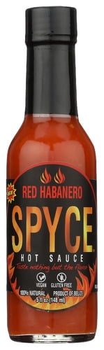 Spyce Hot Sauce Red Habanero (12 Pack) 5 fl oz