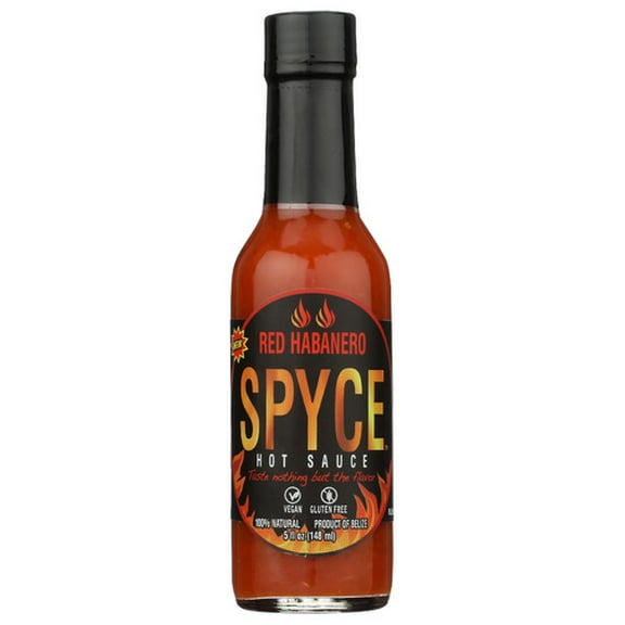 Spyce Hot Sauce Red Habanero (12 Pack) 5 fl oz