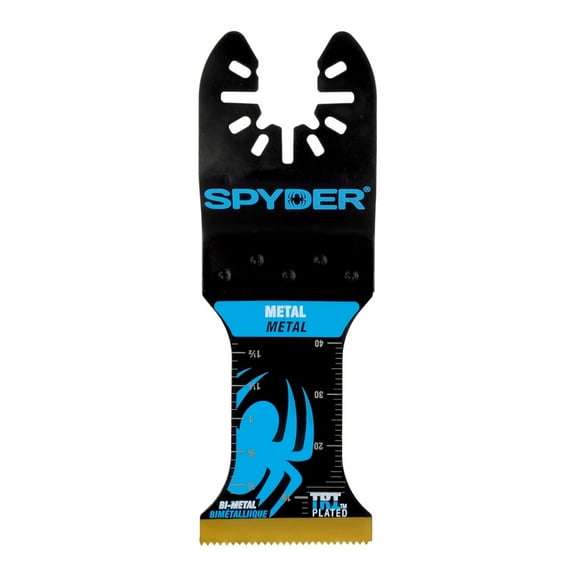 Spyder 1.35-Inch x 2-Inch Bi-Metal Metal Cutting Oscillating Tool Blade 70012
