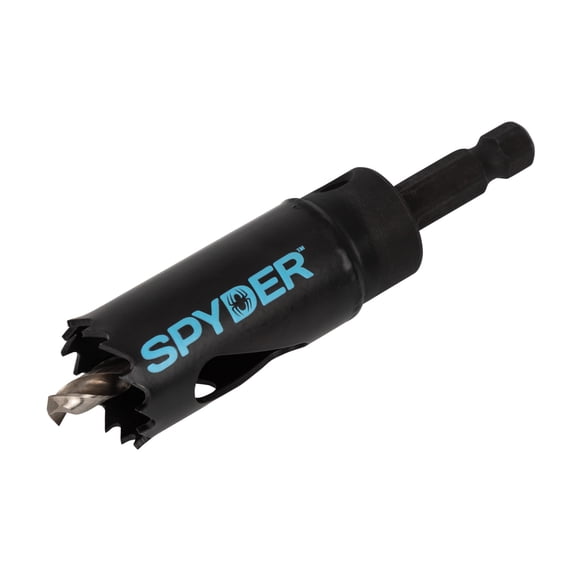Spyder 1 Inch Bi-Metal Arbored Hole Saw, Hss Pilot Bit