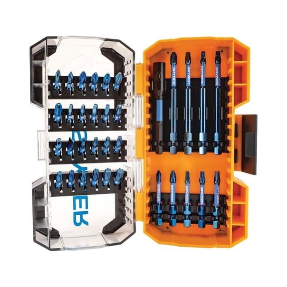 Spyder 19079 Mach-Blue 1/4-in x Phillips/Square/Torx Impact Driver Bit