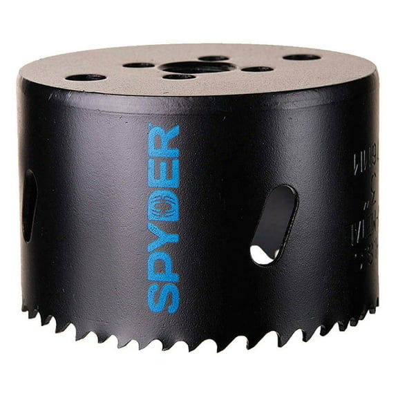 Spyder 6.625 Inch Bi Metal Steel Deep Cut Hole Saw Cutter for Wood and Plastics