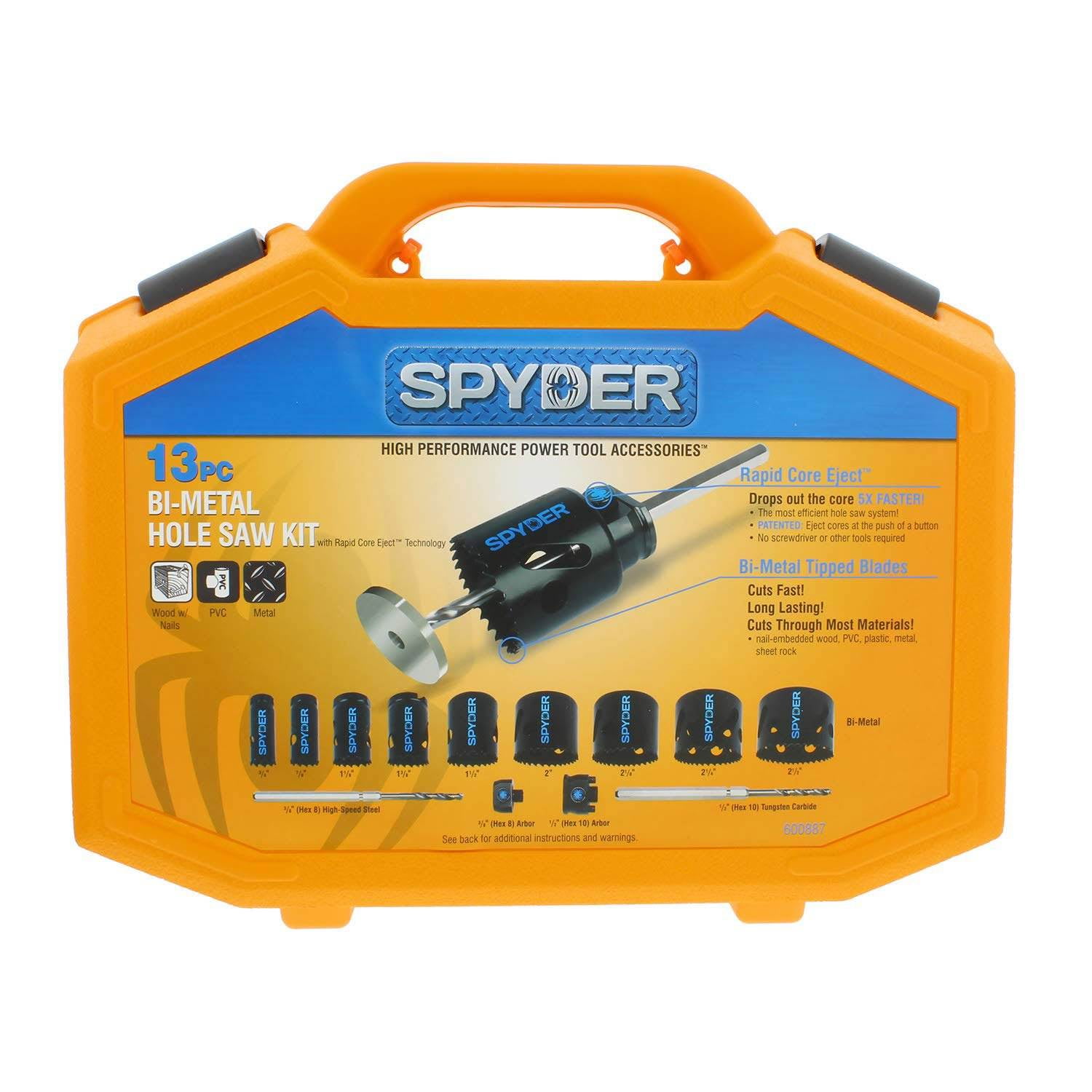 Spyder Hole Saw Kitnull