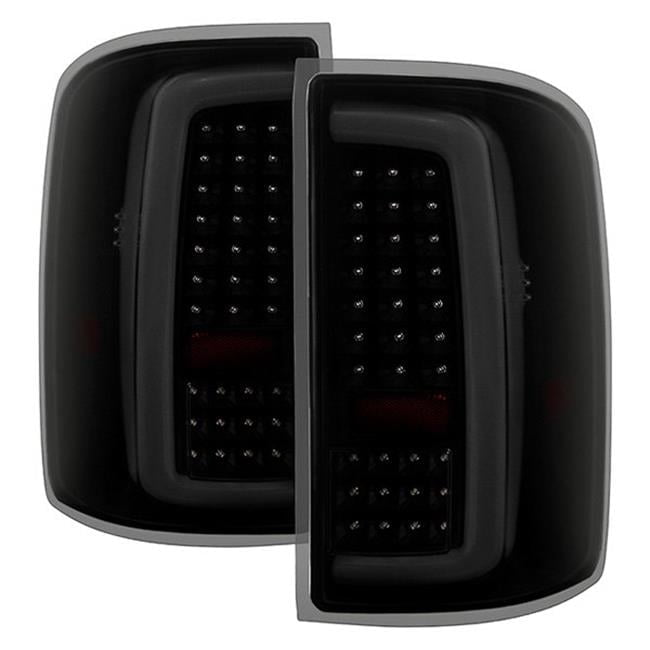 Spyder 9052712 Spyder Fiber Optic LED Tail Lights for 2014-2018 GMC Sierra 1500