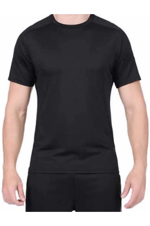 Active Men's PROWEB Moisture Wicking Stretch Short Sleeve T-Shirt (as1, Alpha, s, Regular, Regular, Black, Small)