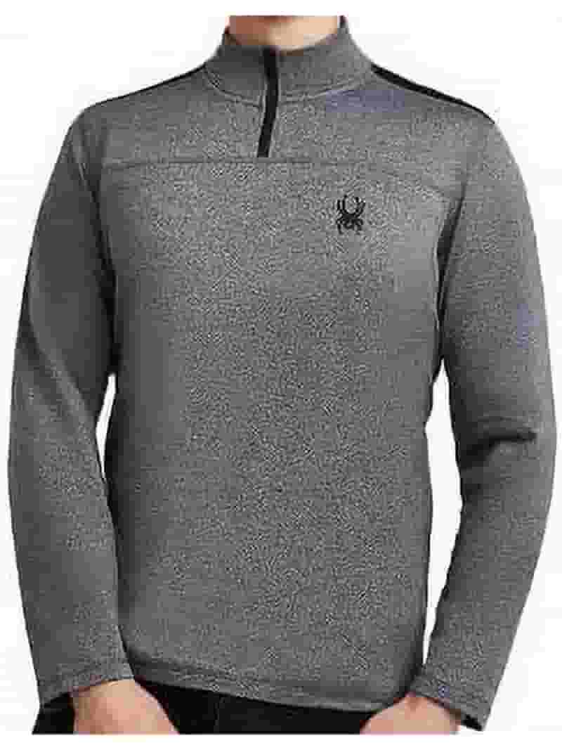 大人気新作 Spyder Active Men's Performance Quarter Zip Long Sleeve Clothing