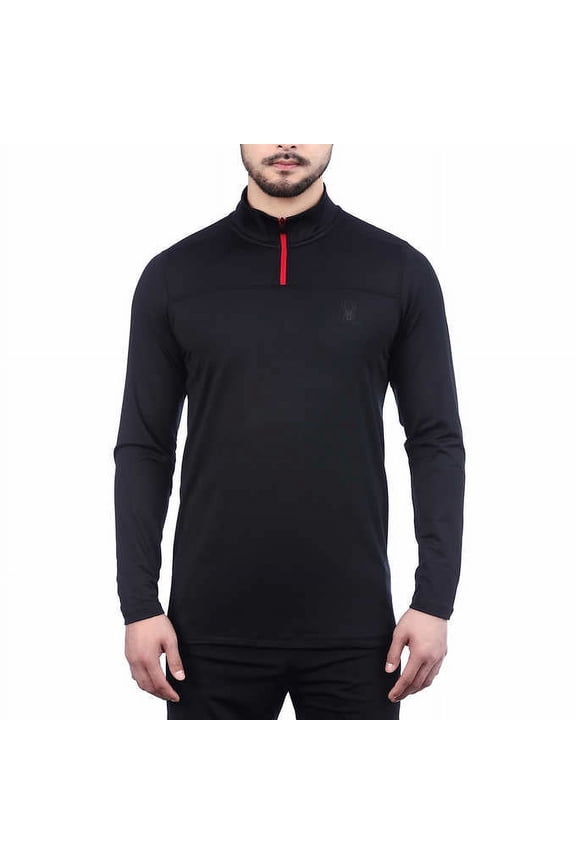 Spyder Active Men’s Performance ¼ Zip Black Size L