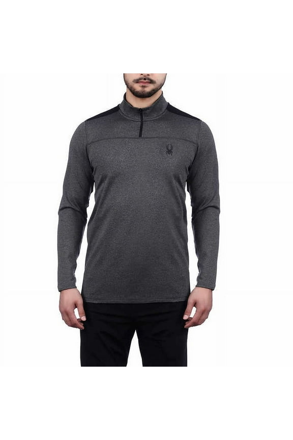 Active Men’s Performance ¼ Zip Gray Size L