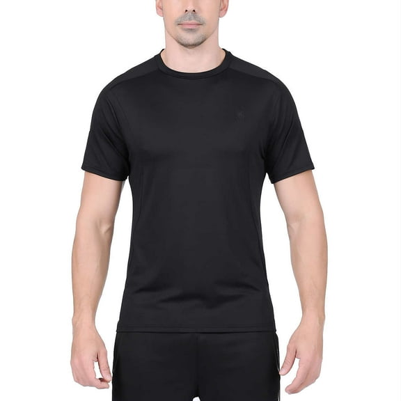 Spyder Active Men's Short Sleeve Tee (Black, Large)