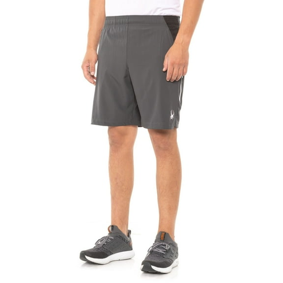 Spyder Active Woven Shorts (Grey, Small)
