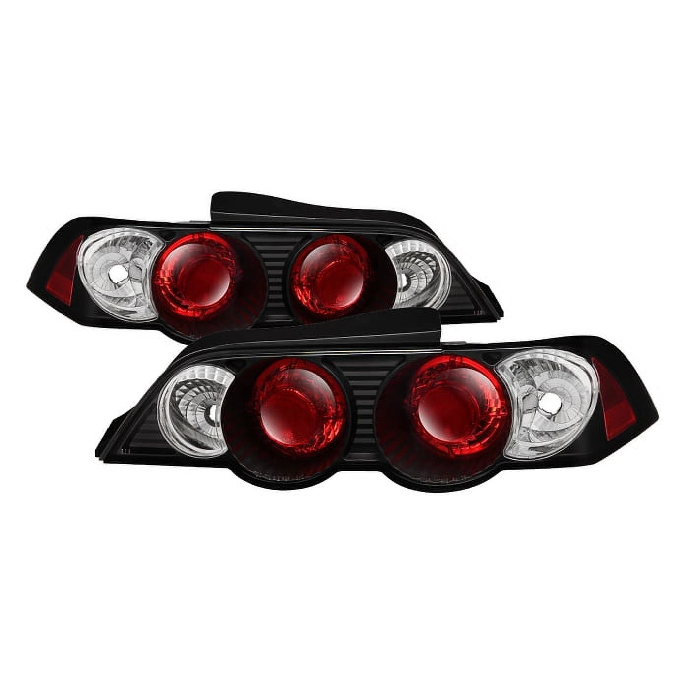 Spyder Acura RSX 02-04 Euro Style Tail Lights - Black - Walmart.com