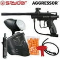 Spyder Aggressor Paintball Marker Gun Ready to Play Kit includes Goggle