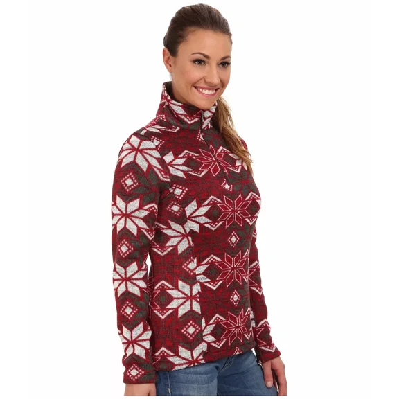 Spyder Alpine Chic Fleece T-Neck Top -Women's Size 8