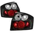 thumbnail image 1 of Spyder Audi A4 02-05 (Does not fit covertible or wagon models) Euro Style Tail Lights - Black Fits select: 2005 AUDI A4 3.2 QUATTRO, 2003-2004 AUDI A4 3.0 QUATTRO, 1 of 5