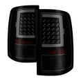 thumbnail image 1 of Spyder Auto 9038488 XTune Tail Lights Fits select: 2016-2018 RAM 1500, 2009-2012 DODGE RAM 1500, 1 of 2