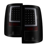 Spyder Auto 9041020 XTune LED Tail Lights; Black Smoke; Not Compatible w/Incandescent Model; Fits select 2016-2018 RAM 1500, 2013-2018 RAM 2500
