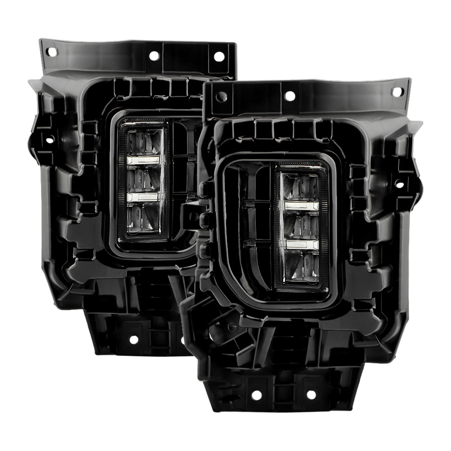 Spyder Auto 9054013 Full Led Fog Lights Fits Silverado 2500 Hd Silverado 3500 Hd