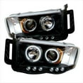 thumbnail image 1 of Spyder Auto Group CCFL LED Projector Headlights (Black) - 5009951 Fits select: 2002-2005 DODGE RAM 1500, 2003-2005 DODGE RAM 2500, 1 of 9