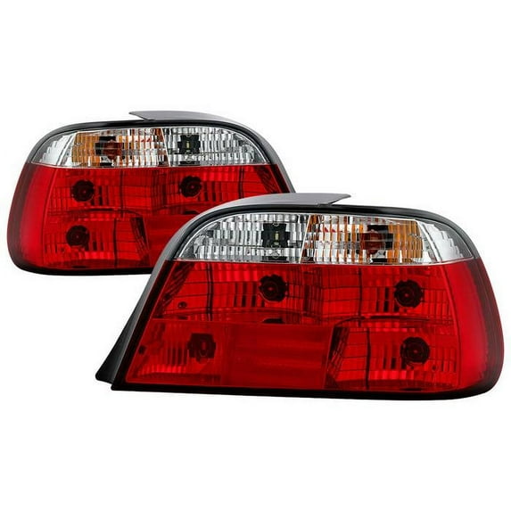 Spyder BMW E38 7-Series 95-01 Crystal Tail Lights - Red Clear Fits select: 1995-2001 BMW 740, 1995-2001 BMW 750