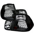 thumbnail image 1 of Spyder BMW E46 3-Series 99-01 4Dr LED Tail Lights - Black Fits select: 2001 BMW 325, 1999-2000 BMW 323, 1 of 9
