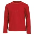 thumbnail image 1 of Spyder Boy's Debossed Thermal Long Sleeve Shirt Racing Red L, 1 of 5
