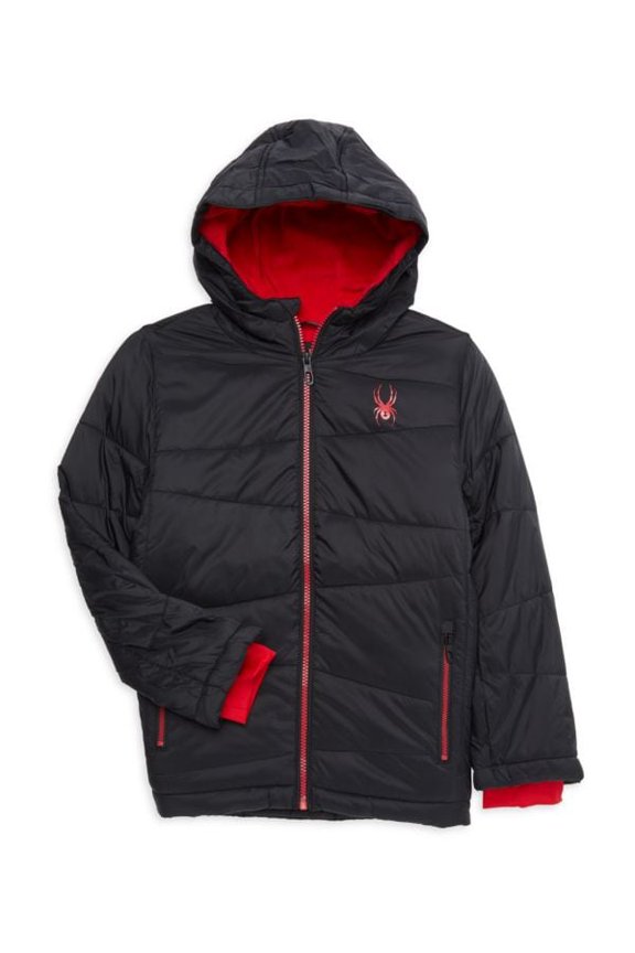 Boy's Nexus Puffer Jacket Black Multi / L