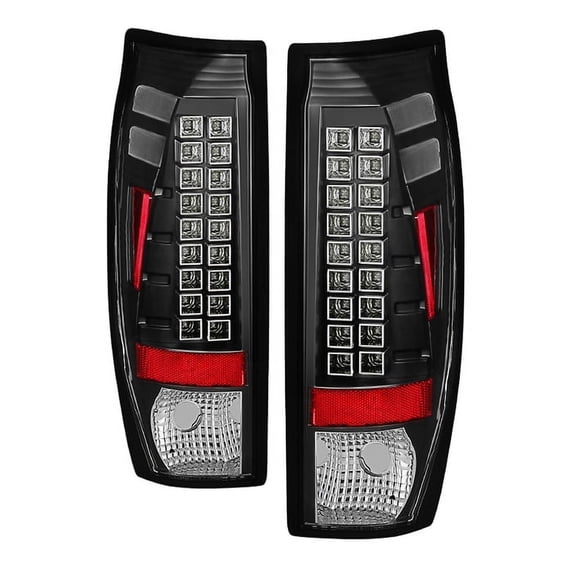 Spyder Chevy Avalanche 02-06 LED Tail Lights - Black