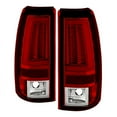 thumbnail image 1 of Spyder Chevy Silverado 1500/2500 03-06 ( Does Not Fit Stepside ) Version 2 LED Tail Lights - Red Clear Fits select: 2003-2007 CHEVROLET SILVERADO, 1 of 7