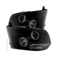 thumbnail image 1 of Spyder Dodge Ram 1500 09-16 / Ram 2500/3500 10-16 Projector Headlights - Halogen Model Only ( Not Compatible With Factory Projector And LED DRL ) - C, 1 of 10